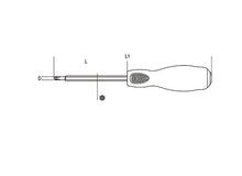 Beta Tools Model 1242  Ph4mm-Screwdrivers Steel Head for Cross