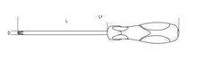 Beta Tools Model 1292  3X60-Screwdrivers Cross Head Ph