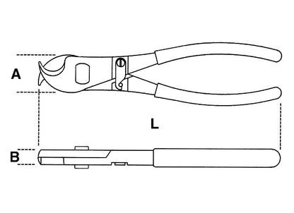 Beta Tools Model 1132  170-Cable Cutters