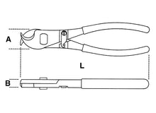 Beta Tools Model 1132  Bm230-Cable Cutters Bi-Material