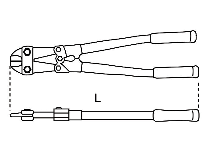 Beta Tools Model 1101  750mm-Bolt Cutter