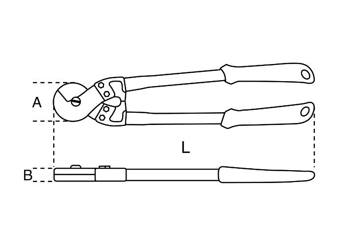 Beta Tools Model 1104  420mm-Heavymm-Duty Cutters