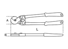 Beta Tools Model 1104  420mm-Heavymm-Duty Cutters