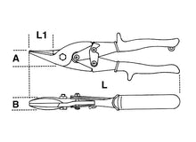 Beta Tools Model 1122  Compound Leverage Shears Straight