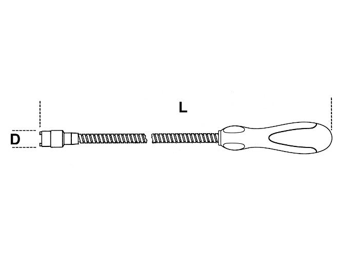Beta Tools Model 1712  E/1-Flexible Magnetic Pick Up Tools