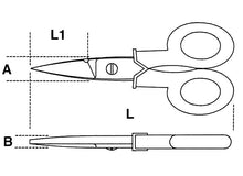 Beta Tools Model 1128  Bsx-Electrician's Scissors Graduate