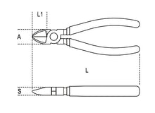 Beta Tools Model 1082  160mm-Diagonal Cutting Nippers