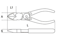 Beta Tools Model 1095  N-Toggle Lever Diagonal Cutting Nippers