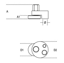 Beta Tools Model 1435  1-Eccentric Stud Extractor