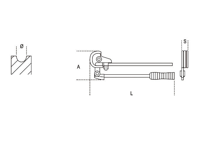 Beta Tools Model 388  8mm-Pipe Benders