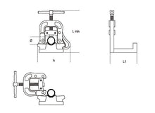 Beta Tools Model 399  10-89-Pivoting Clamp Vices