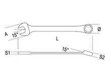 Beta Tools Model 42mp 21 Piece Combination Wrench set
