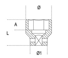 Beta Tools Model 720  Ftx16-Impact Sockets Tx Head Screws
