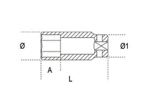 Beta Tools Model 720  11mm-Impact Sockets Long Series