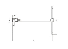 Beta Tools Model 950  15mm-T-Handle Hexagon Socket Wrenches