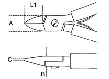 Beta Tools Model 1184  Bm/2-Diagonal Flush Cutting Nippers
