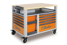 Beta Tools Model C28  O-Supertank Trolley 10 Drawers Orange
