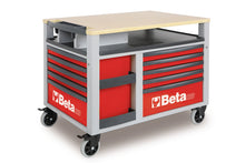 Beta Tools Model C28  R-Supertank Trolley 10 Drawers Red