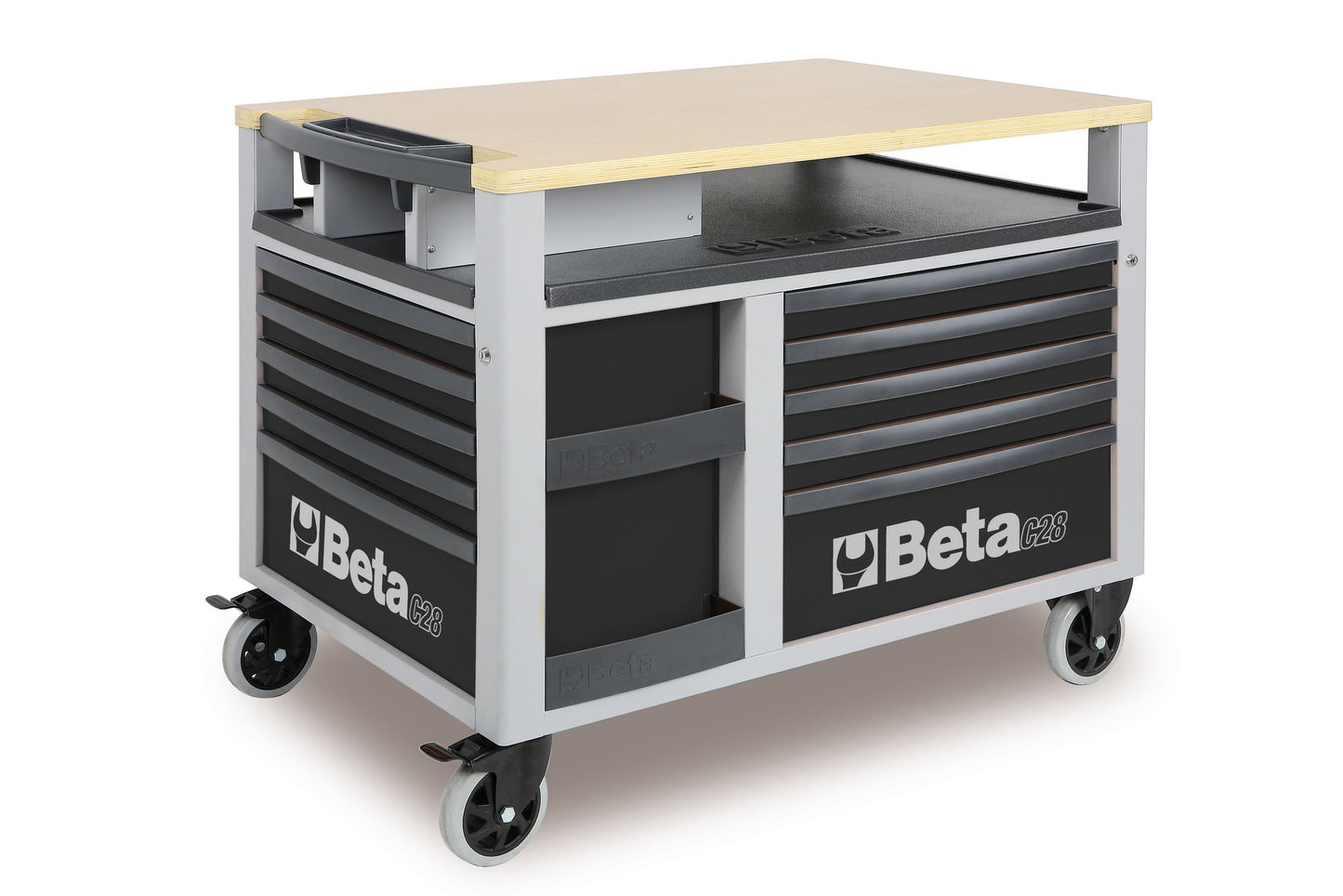 Beta Tools Model C28  G-Supertank Trolley 10 Drawers Grey