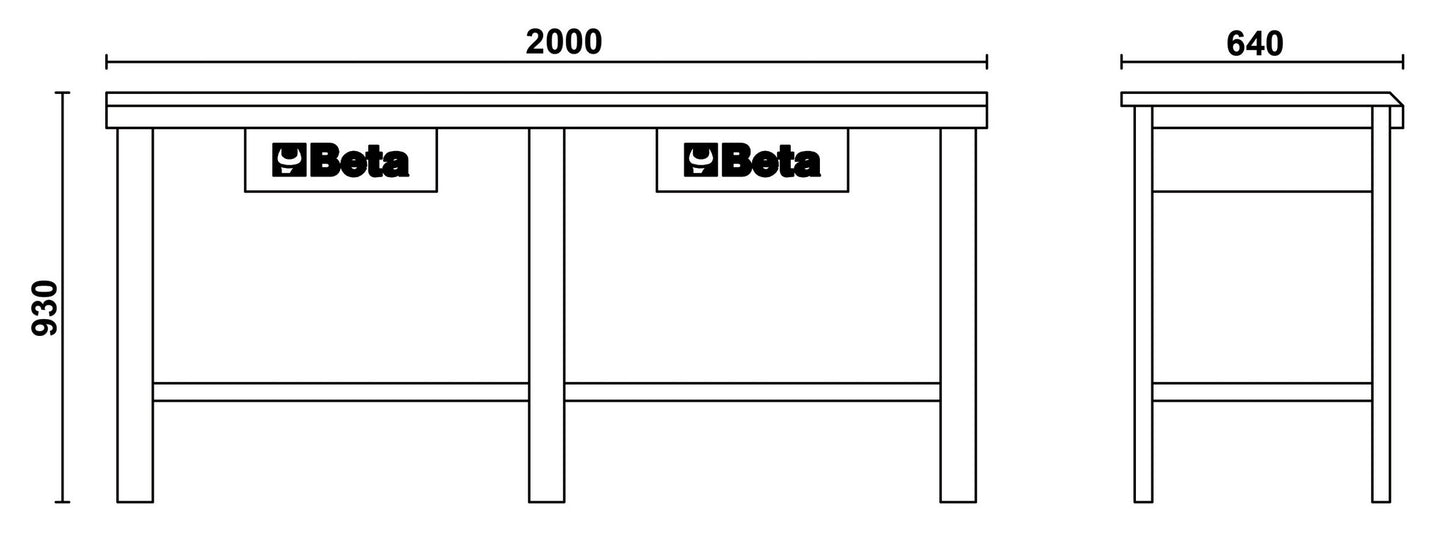 Beta Tools Model C56  G-Workbench Grey