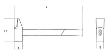 Beta Tools Model 1370  F/T30mm-Riveting Hammers Fibre Shafts