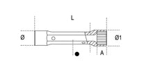 Beta Tools Model 935  8X9mm-Hexagon Tubular Socket Wrenches