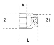 Beta Tools Model 910  B7mm-Bi-Hexagon Hand Sockets