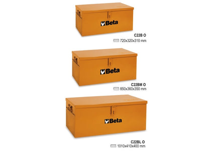Beta Tools Model C22  B-O-Empty Tool Trunk Orange