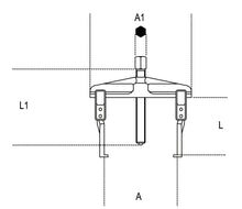 Beta Tools Model 1501  1-Thin Leg Pullers