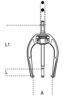 Beta Tools Model 1517  150-Three-Leg Self-Locking Pullers