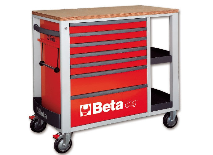 Beta Tools Model C24Sl  R-Mobile Roller Cab Red