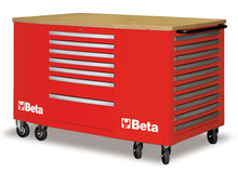 Beta Tools Model C31  R-Mobile Workstation 28 Drawers Red