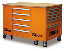 Beta Tools Model C31  O-Mobile Workstation 28 Drawers Orange
