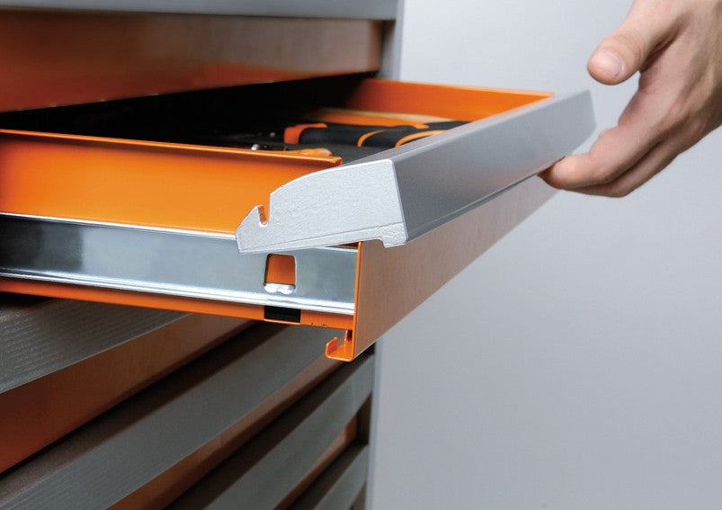 Beta Tools Model C31  O-Mobile Workstation 28 Drawers Orange