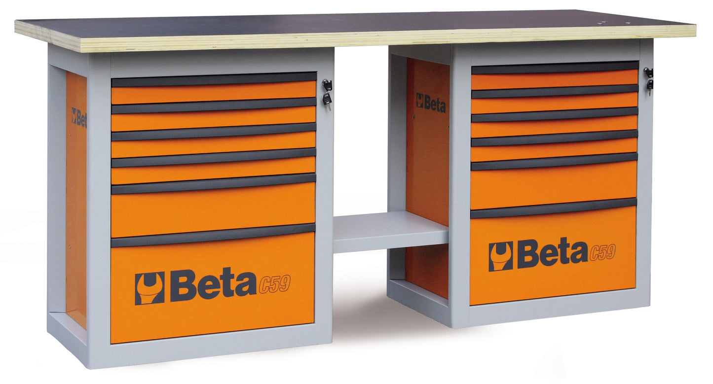 Beta Tools Model C59  B-O-Endurance Workbench 6 Drawers