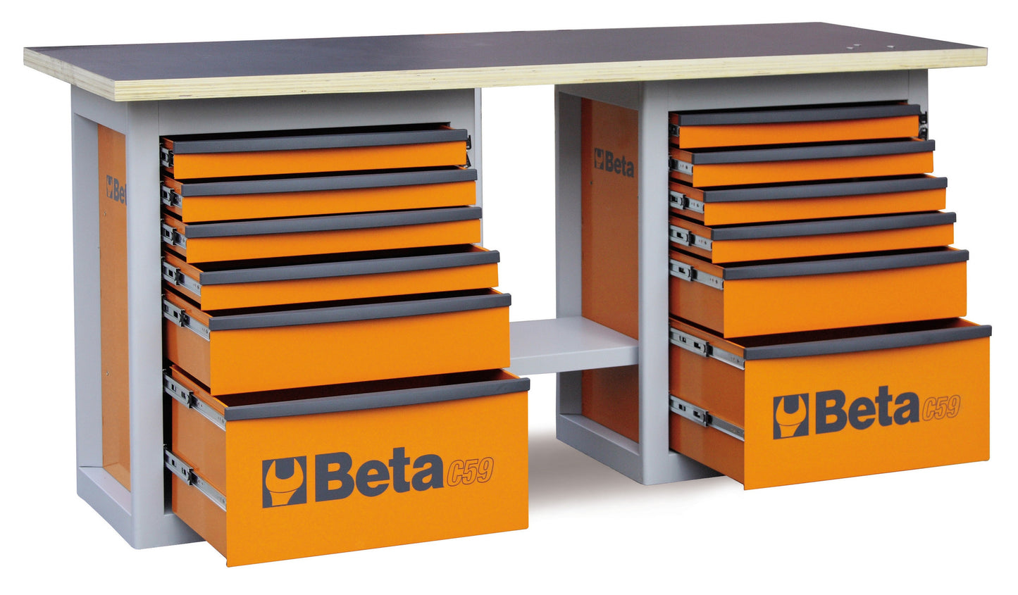 Beta Tools Model C59  B-O-Endurance Workbench 6 Drawers