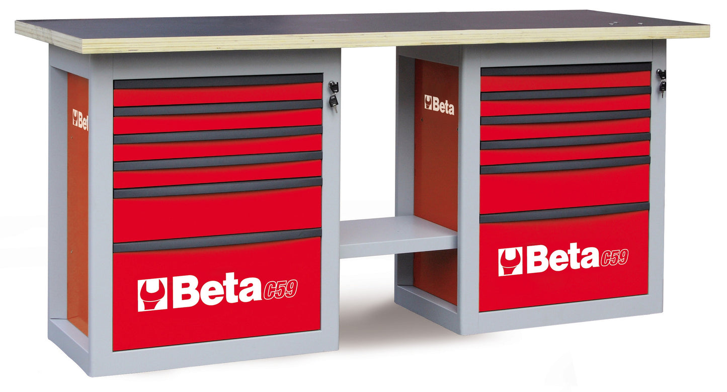 Beta Tools Model C59  B-R-Endurance Workbench 6 Drawers
