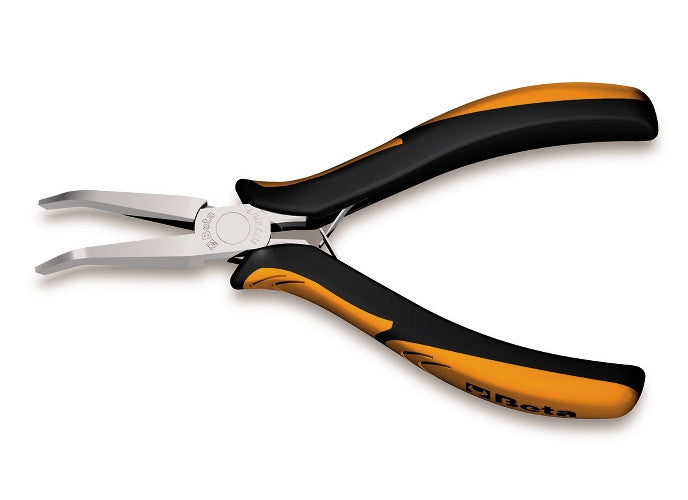 Beta Tools Model 1172  Bm/P-Flat Bent Long Nose Pliers