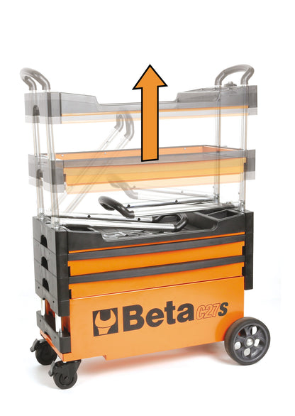 Beta Tools Model C27S Folding Tool Trolley