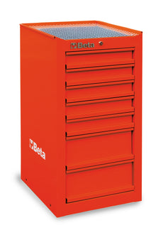 Beta Tools Model C38  Lr-Side Cab 7 Drawers Red