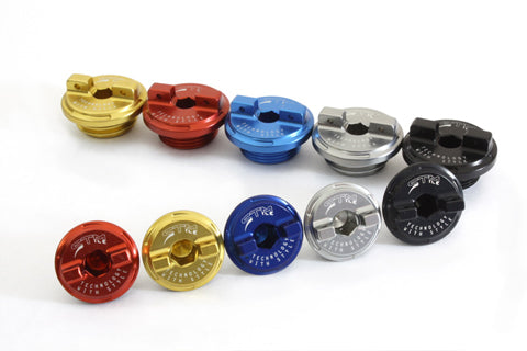 STM Engine Oil Cap for Ducati, Honda, Kawasaki, Triumph, and Yamaha - M20x2.5