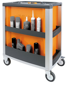 Beta Tools Model C39  O-Mobile Roller Cab 7 Drawers Orange