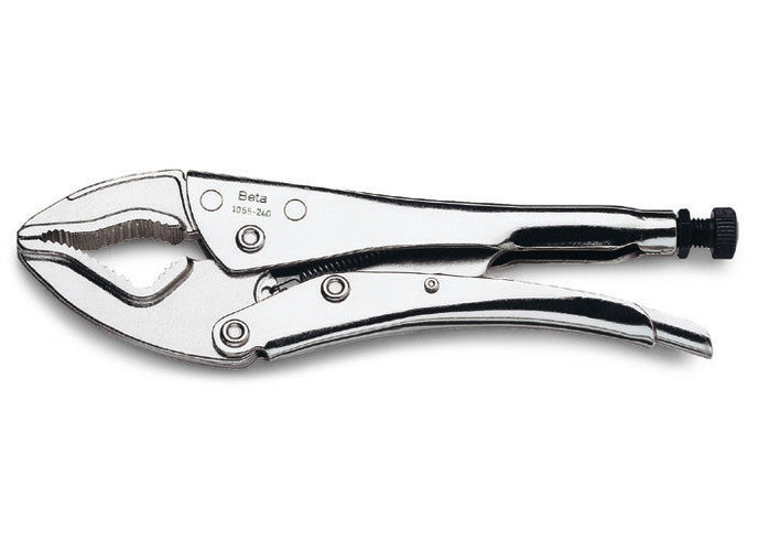 Beta Tools Model 1055  Self-Locking Pliers Curved Jaws