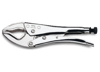 Beta Tools Model 1055  Self-Locking Pliers Curved Jaws