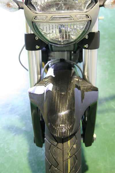 CARBONDRY - DUCATI MONSTER 696 / 796 / 1100 CARBON FIBER FRONT FENDER
