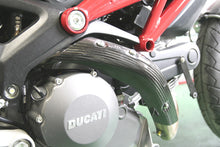 CARBONDRY - DUCATI MONSTER 696 / 796 / 1100 CARBON FIBER FRONT EXHAUST GUARD (NOT EVO)