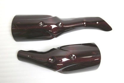 CARBONDRY - DUCATI MONSTER 696 CARBON FIBER SILENCER HEAT GUARD