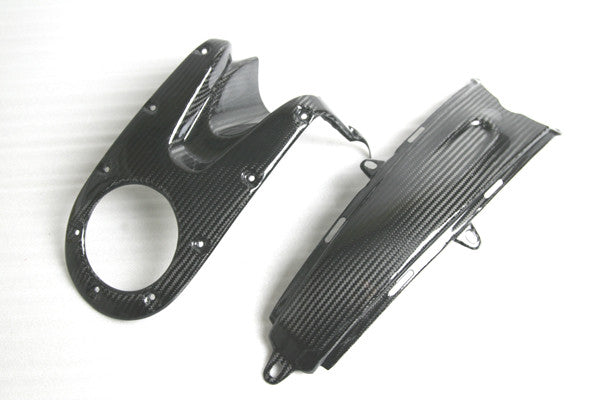 CARBONDRY - DUCATI MONSTER 696 / 796 / 1100 CARBON FIBER TANK COVER SET