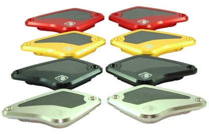 DBK Special Parts (Ducabike) Billet Front Brake & Clutch Reservoir Caps for the Ducati Diavel / XDiavel