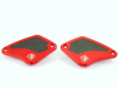 DBK Special Parts (Ducabike) Billet Front Brake & Clutch Reservoir Caps for the Ducati Diavel / XDiavel